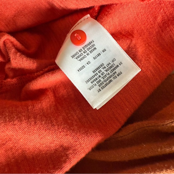 Meadow and Rue button front sleeveless Blouse. T.la tank top. Womens size small - Picture 11 of 12